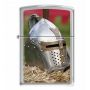 Zapalniczka benzynowa Zippo Hełm Brushed Chrome - 2